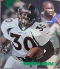 Terrell Davis [Retail Green] #4 Football Cards 1998 Playoff Absolute Prices