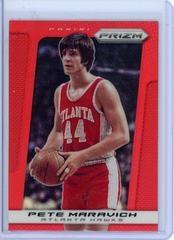 Pete Maravich [Red Prizm] #202 Basketball Cards 2013 Panini Prizm Prices