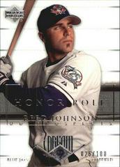 Reed Johnson Baseball Cards 2002 Upper Deck Honor Roll Prices