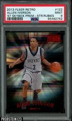 Allen Iverson [Star Rubies] Basketball Cards 1997 Skybox Premium Prices