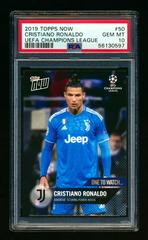 Cristiano Ronaldo Soccer Cards 2019 Topps Now UEFA Champions League Prices