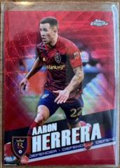 Aaron Herrera [Red Wave] Soccer Cards 2022 Topps Chrome MLS Prices