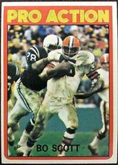 Bo Scott [In Action] #123 Football Cards 1972 Topps Prices