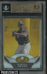 Marcell Ozuna [Gold Refractor] #BPP88 Baseball Cards 2011 Bowman Platinum Prospects Prices