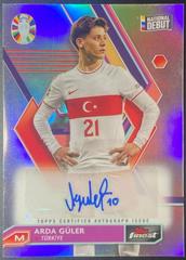 Arda Guler #BCA-AG Soccer Cards 2023 Topps Finest Road to UEFA EURO Autograph Prices