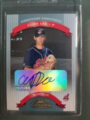 Cliff Lee [Significant Signatures] #205 Baseball Cards 2002 Donruss Classics Prices