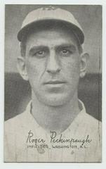 Roger Peckinpaugh Baseball Cards 1922 Exhibits Prices