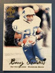 Barry Sanders [Gold] #34 Football Cards 2000 Pacific Private Stock Prices