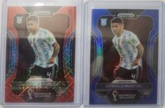 Gonzalo Montiel [Red Mojo] Soccer Cards 2022 Panini Prizm World Cup Prices