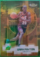 Gary Payton Gold Refractor #52 Basketball Cards 2000 Finest Prices