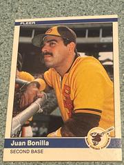 Juan Bonilla #295 Baseball Cards 1984 Fleer Prices