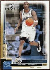 Michael Jordan [Gold] Basketball Cards 2002 Upper Deck MVP Prices