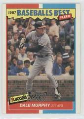 Dale Murphy #28 Baseball Cards 1987 Fleer Baseball's Best Prices