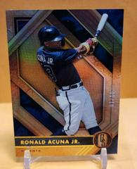 Ronald Acuna Jr. [Gold] Baseball Cards 2021 Panini Chronicles Gold Standard Prices