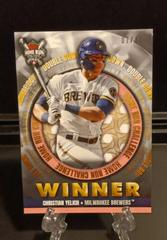 Christian Yelich [Double Down May] #HRCW-8 Baseball Cards 2022 Topps Home Run Challenge Winner Prices