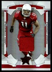 Larry Fitzgerald [Mirror Emerald] #2 Football Cards 2008 Leaf Certified Materials Prices