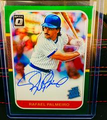 Rafael Palmeiro [Green] Baseball Cards 2021 Panini Donruss Optic Retro Rated Rookie Signatures Prices