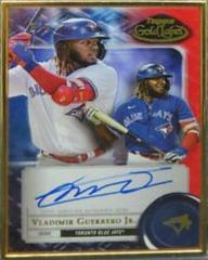 Vladimir Guerrero Jr. [Red] #FA-VGJ Baseball Cards 2022 Topps Gold Label Framed Autographs Prices