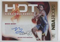 Moses Moody Basketball Cards 2021 Panini Hoops Hot Signatures Rookies Prices