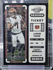 Ja'Marr Chase [Black Pulsar] #10 Football Cards 2022 Panini Contenders Optic Prices