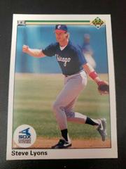 Steve Lyons Baseball Cards 1990 Upper Deck Prices