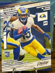 Tutu Atwell Football Cards 2021 Panini Chronicles Prestige Rookies Update Prices