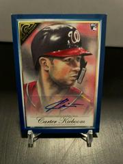 Carter Kieboom [Autograph Blue] #108 Baseball Cards 2019 Topps Gallery Prices