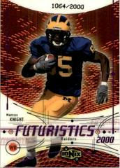 Marcus Knight Football Cards 2000 Upper Deck Ionix Prices