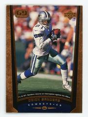 Deion Sanders [Bronze] #93 Football Cards 1998 Upper Deck Prices