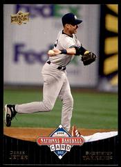 Derek Jeter #UD10 Baseball Cards 2008 Upper Deck National Baseball Card Day Prices
