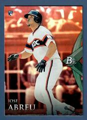 Jose Abreu [Ruby] Baseball Cards 2014 Bowman Platinum Prices