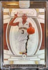 Chris Paul #32 Basketball Cards 2022 Panini Flawless Collegiate Prices