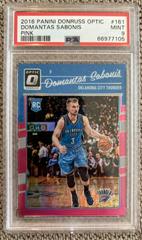 Domantas Sabonis [Pink] #161 Basketball Cards 2016 Panini Donruss Optic Prices