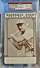 Johnny Mize Baseball Cards 1977 Baseball's Great Hall of Fame Exhibits Prices