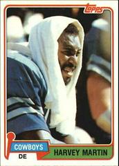 Harvey Martin Football Cards 1981 Topps Prices