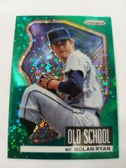 Nolan Ryan [Green Donut Circles Prizm] #OS-1 Baseball Cards 2022 Panini Prizm Old School Prices