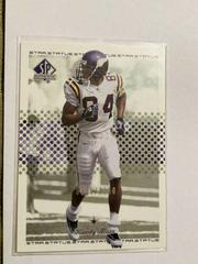 Randy Moss [] #132 Football Cards 2002 SP Authentic Prices
