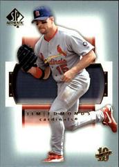 Jim Edmonds Baseball Cards 2003 SP Authentic Prices