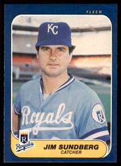 Jim Sundberg Baseball Cards 1986 Fleer Prices