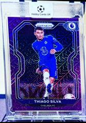 Thiago Silva [Purple Mojo] Soccer Cards 2020 Panini Chronicles Prizm Premier League Prices