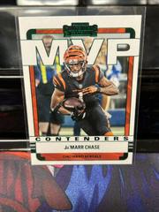 Ja'Marr Chase [Emerald] #MVP-JCH Football Cards 2022 Panini Contenders MVP Prices