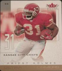 Priest Holmes [Gold Die Cut] Football Cards 2004 Ultra Performers Prices