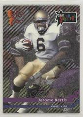Jerome Bettis Football Cards 1993 Wild Card Stat Smashers Prices