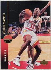 Vernon Maxwell #27 Basketball Cards 1994 Upper Deck Prices
