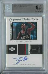 Troy Bell Autograph Patch #66 Basketball Cards 2003 UD Exquisite Collection Prices