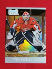 Vitek Vanecek [Gold] #A-1 Hockey Cards 2021 Ultra 30th Anniversary Prices