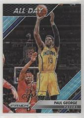 Paul George [Teal Wave Prizm] #8 Basketball Cards 2016 Panini Prizm All Day Prices