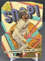 Fernando Tatis Jr. [Superfractor] Baseball Cards 2023 Topps Pristine Oh Snap Prices