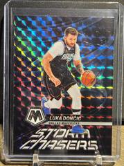 Luka Doncic #7 Basketball Cards 2022 Panini Mosaic Storm Chasers Prices