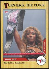 Alicia Fox #3 Wrestling Cards 2021 Topps Now WWE Turn Back The Clock Prices